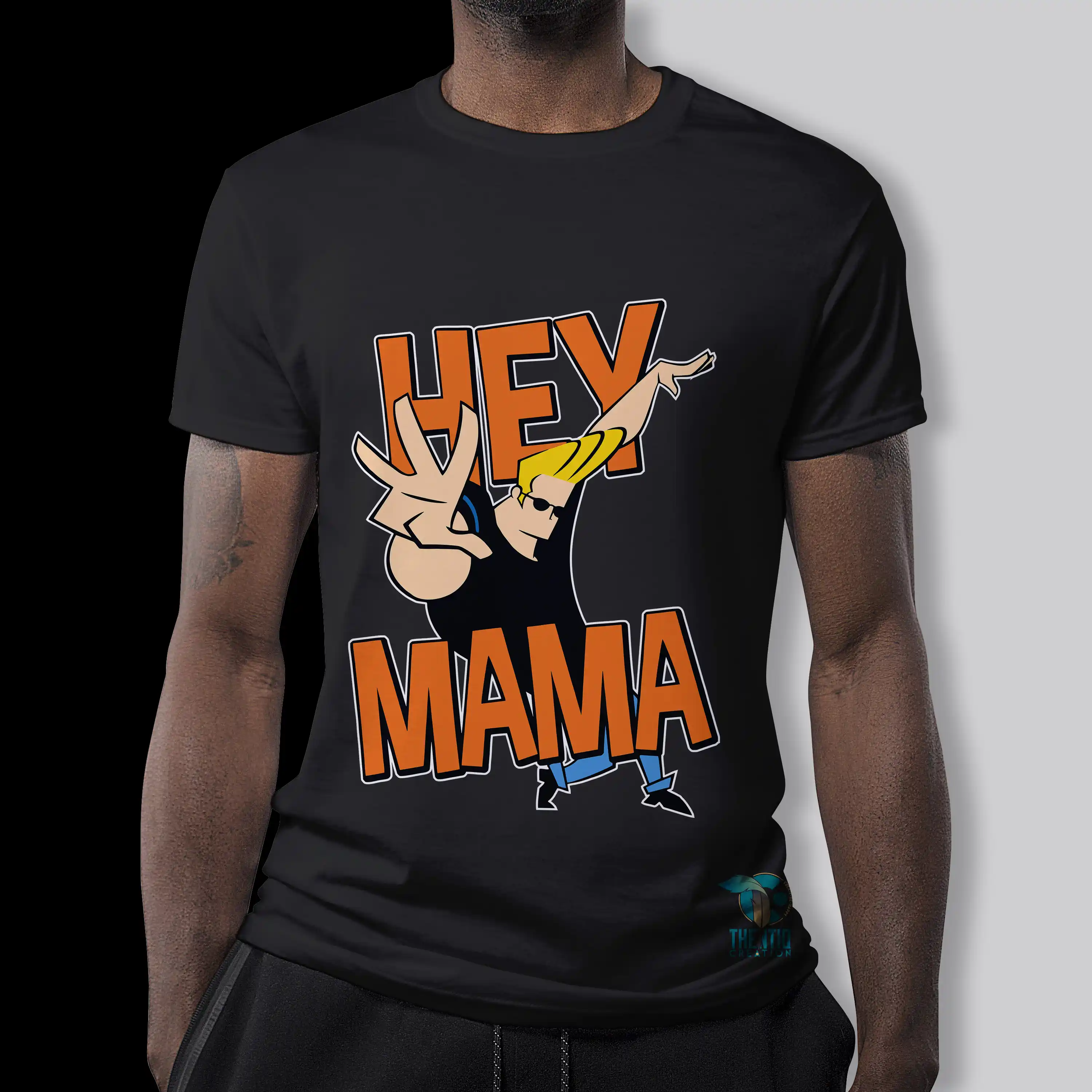 Johnny Bravo — Hey Mama — main mockup